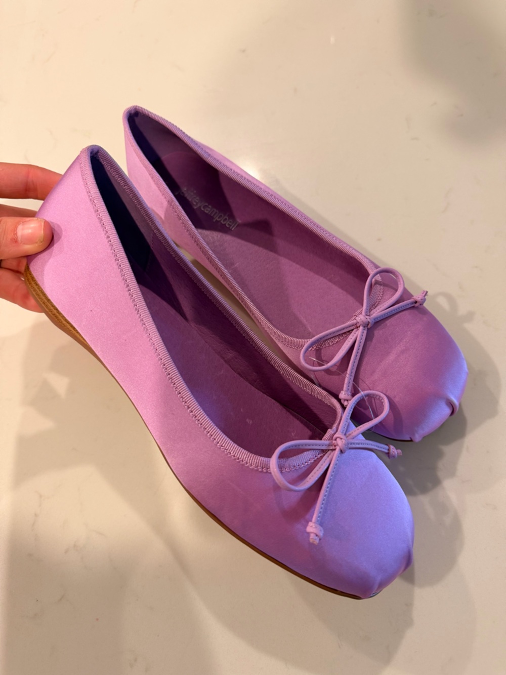 Jeffrey Campbell purple ballet flats size 7.5